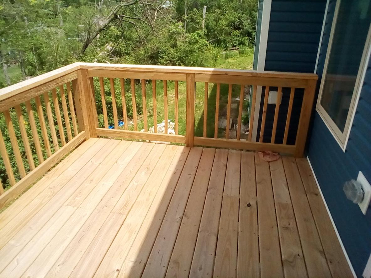 Decking Porch Remodel