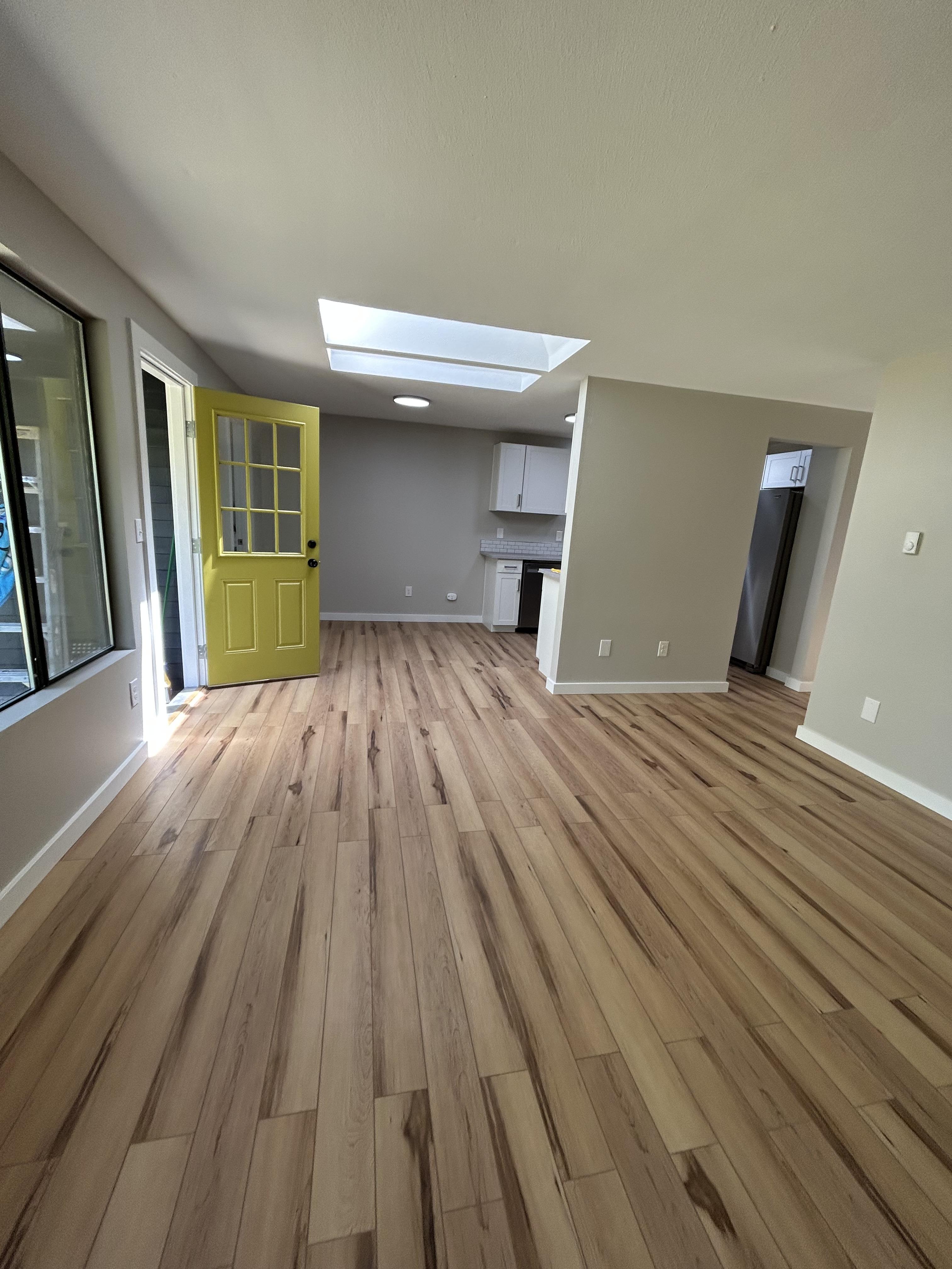 Living Room remodel on a house